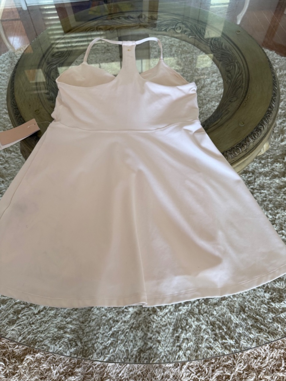 Spiritual Gangster Jet Active Mini Dress Ivory Size Medium NWT Yoga Athleisure - Picture 5 of 13